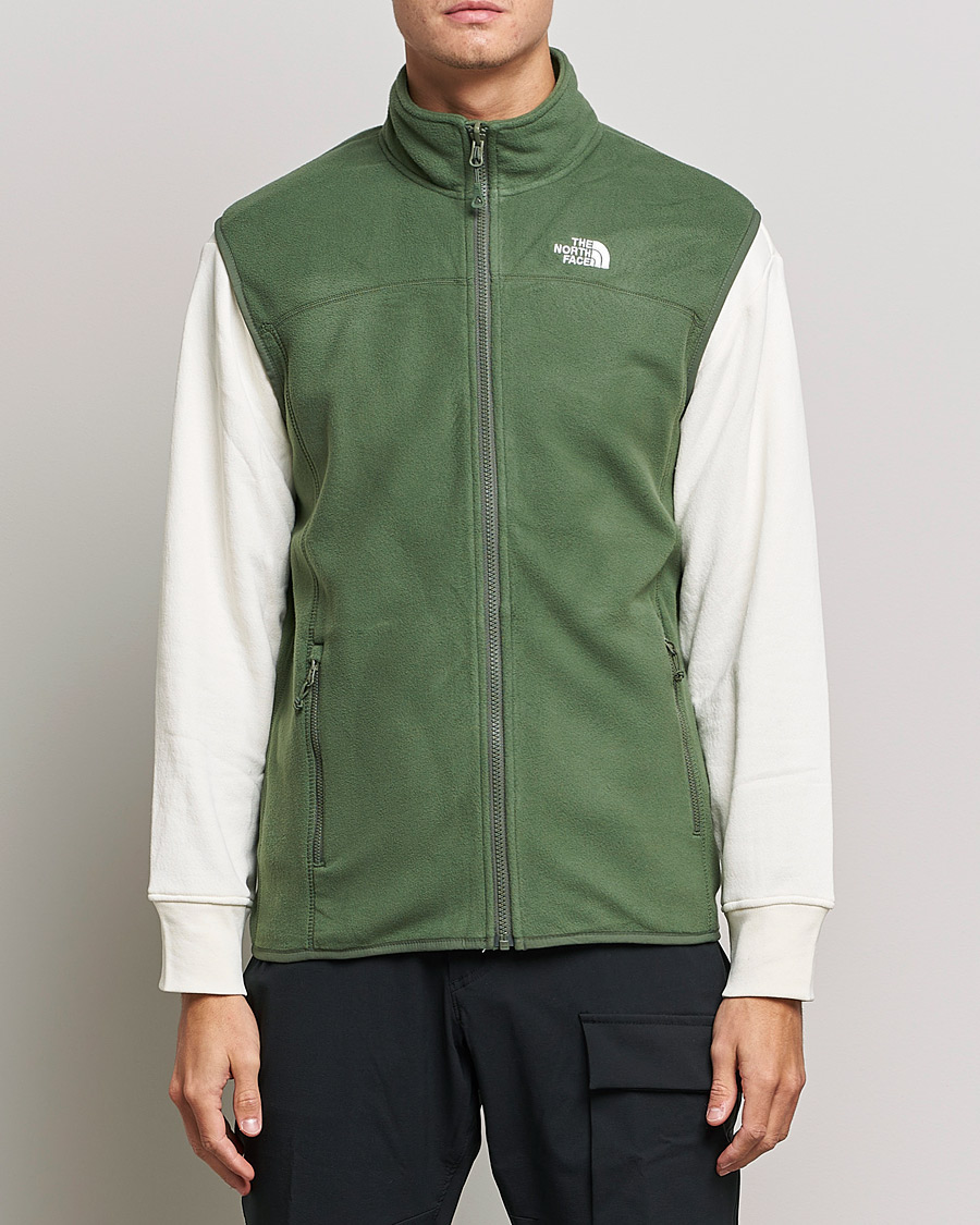 green the north face coat