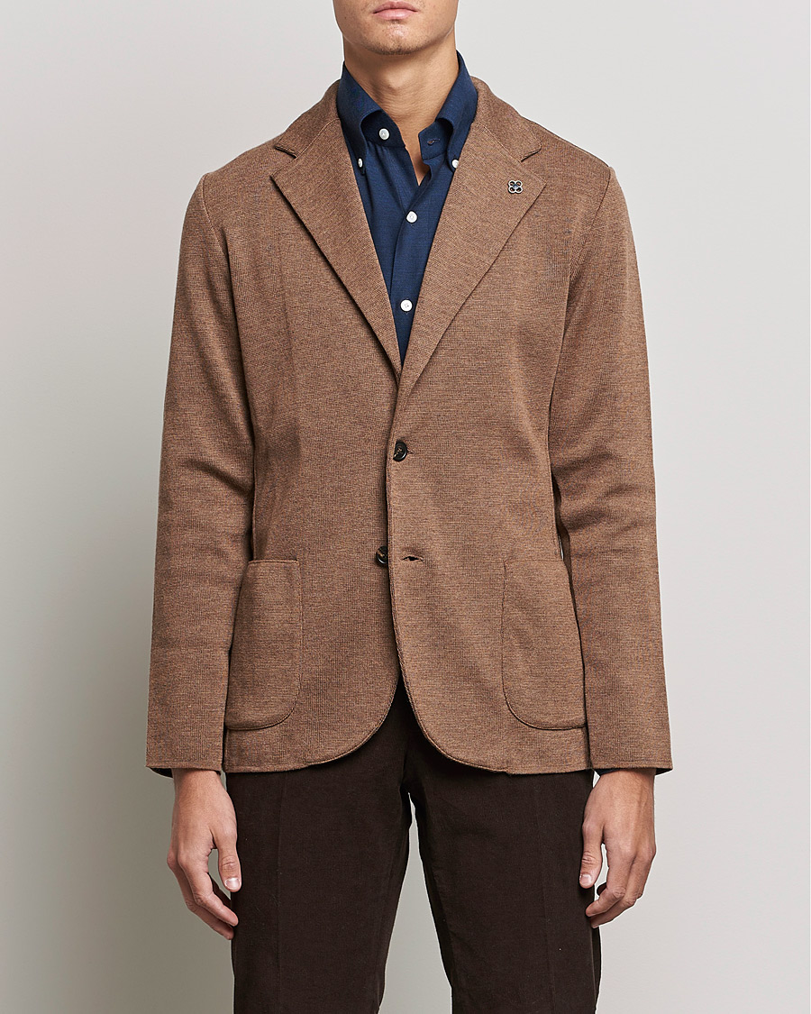 Lardini sales knitted blazer