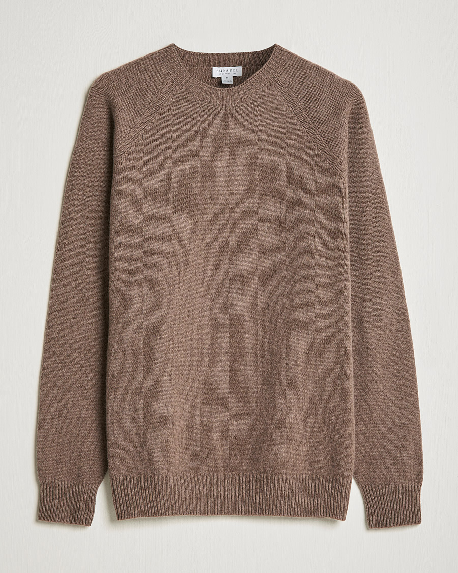 Lambswool crew deals neck sweater