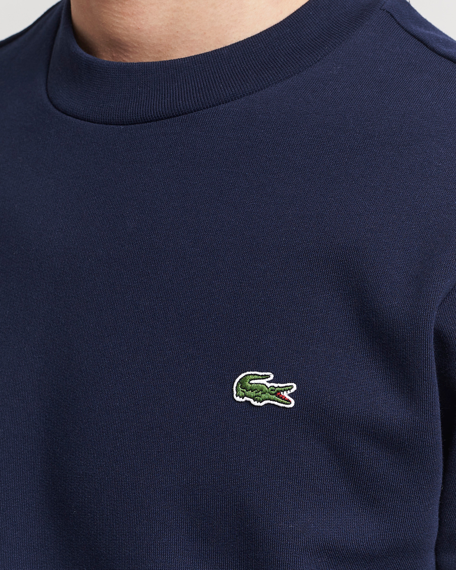 Lacoste navy blue crew neck jumper sale