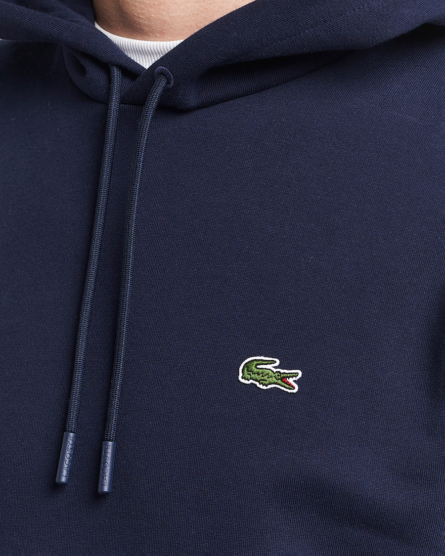 Lacoste hoodie hot sale navy blue