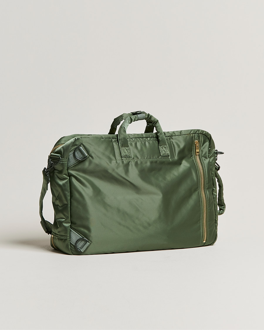 Porter Yoshida Co. Tanker 3Way Briefcase Sage Green