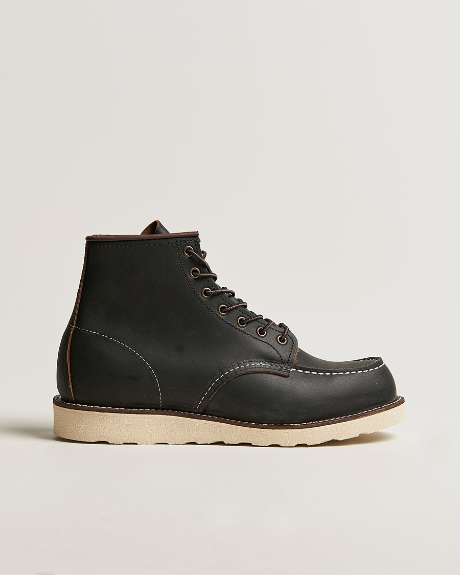 Red Wing Shoes Moc Toe Boot Black Prairie