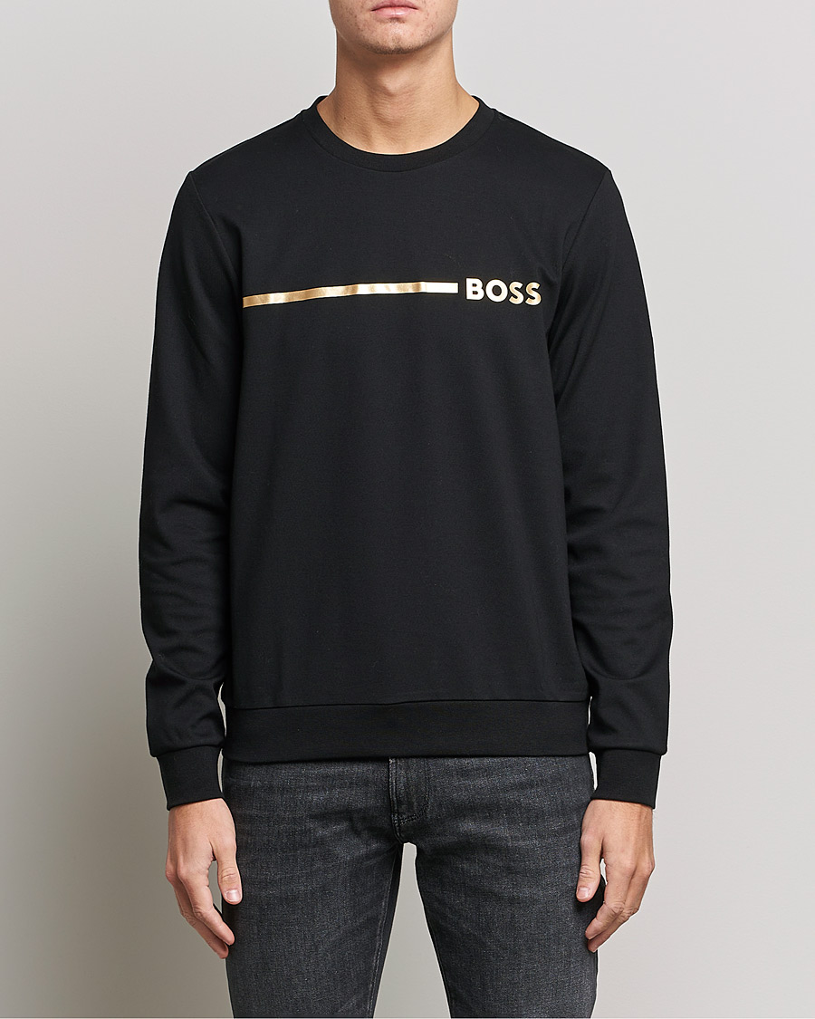 Black and gold sweatshirt mens online