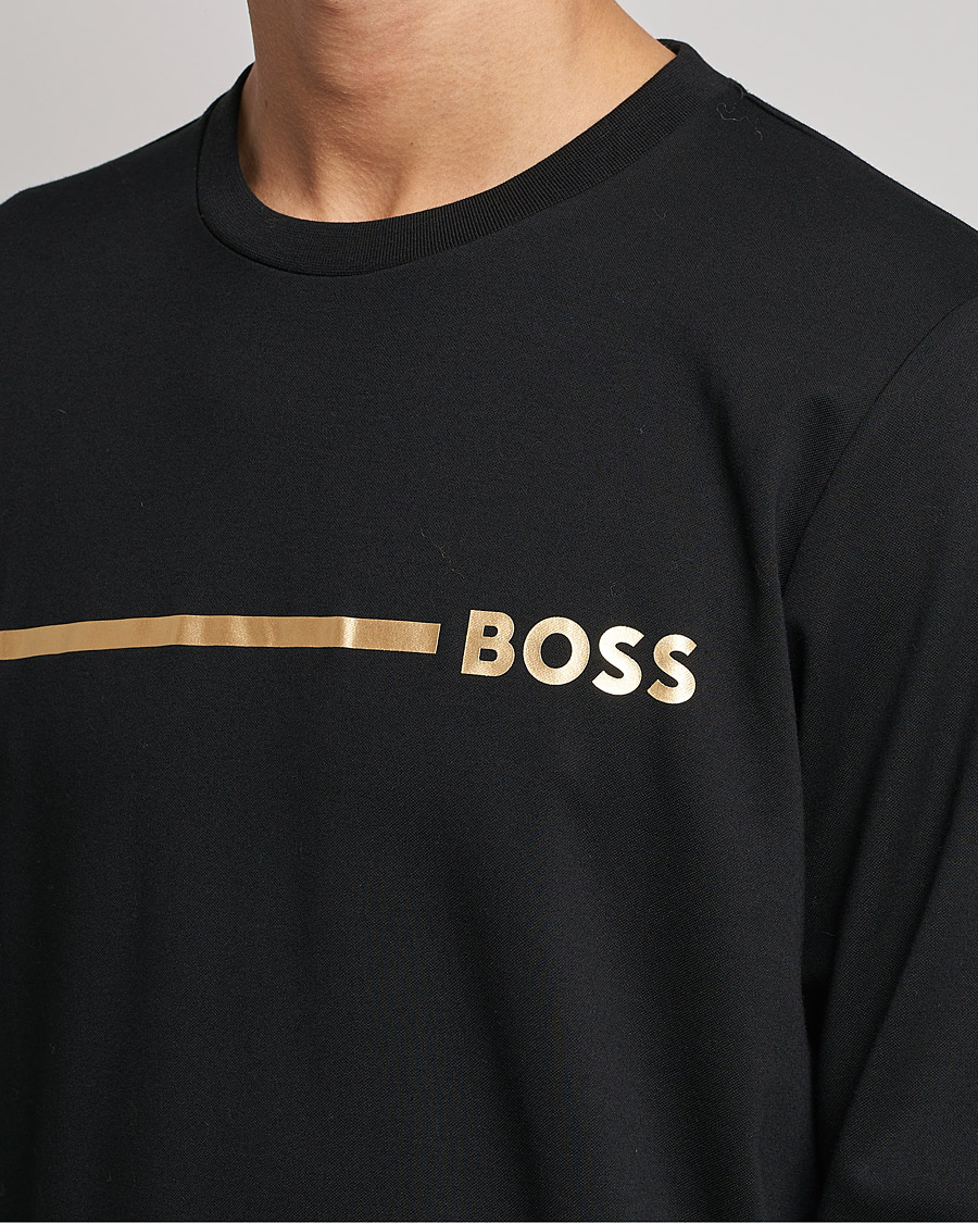 Tracksuit Sweatshirt Black Gold