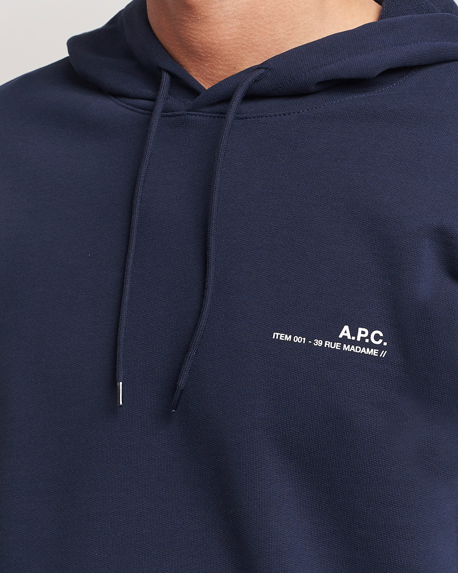 A.P.C. Item Hoodie Navy bei Care of Carl