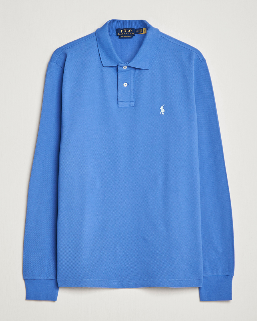 polo ralph lauren blue long sleeve