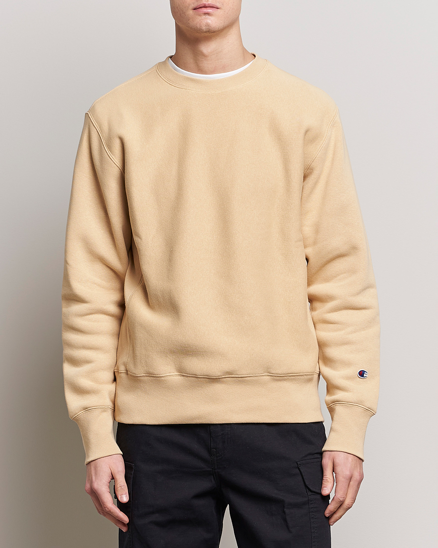 Champion Reverse Weave Soft Fleece Sweatshirt Croissant