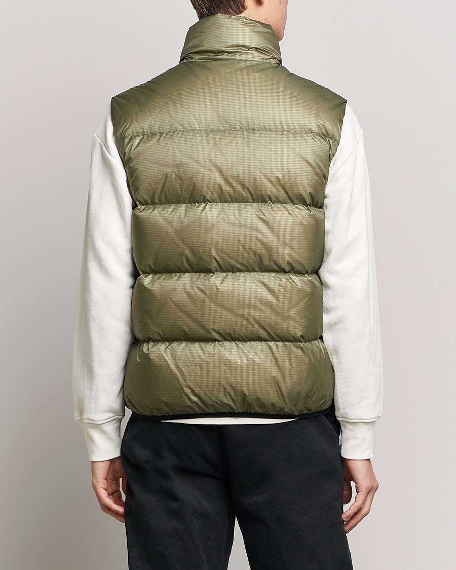 Army green puffer vest online