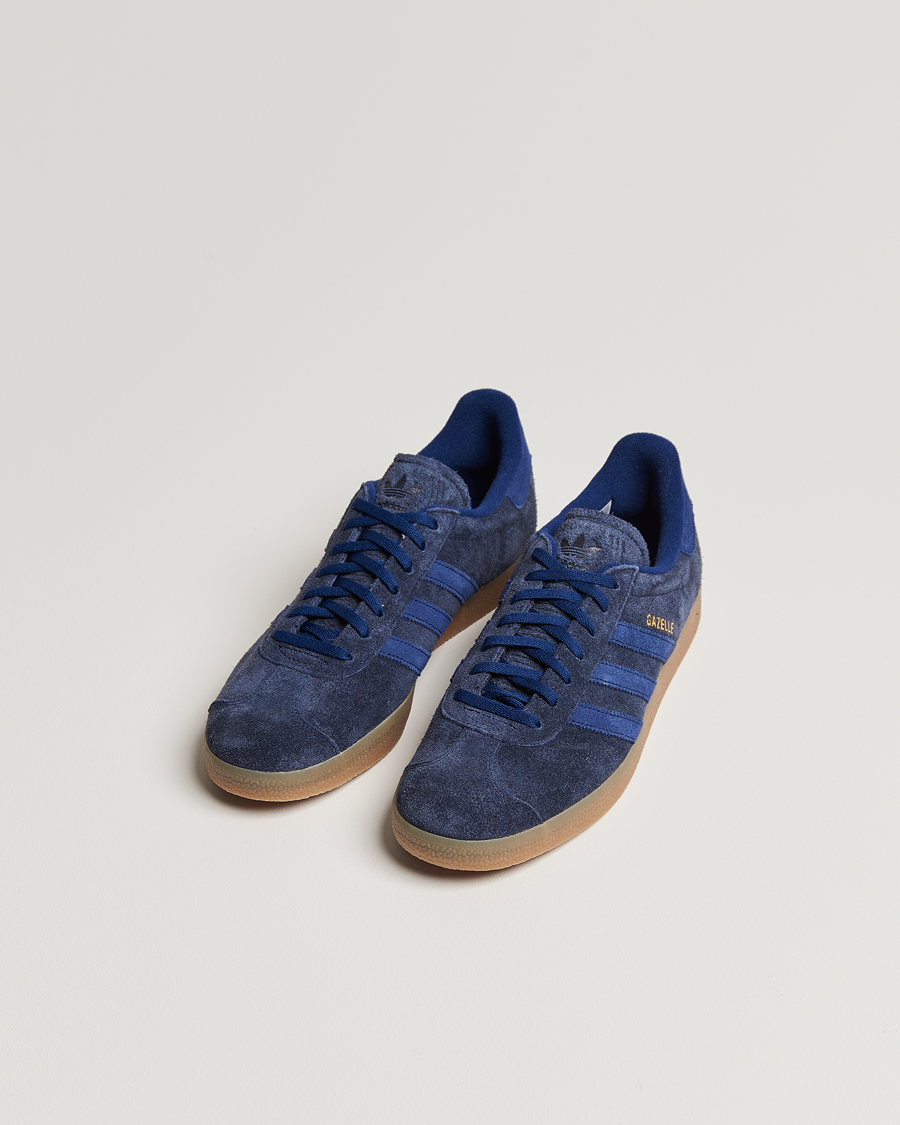 Adidas originals gazelle dark blue hotsell