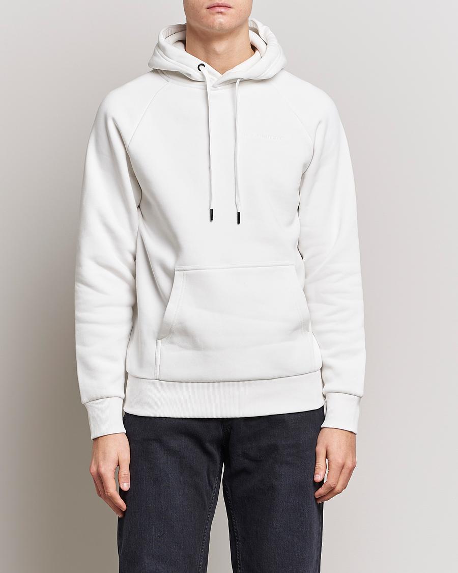 Peak Performance Original Logo Hoodie Off White