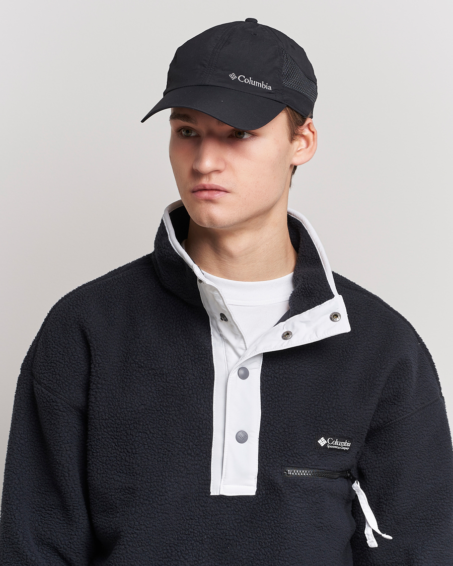 Black columbia hat online