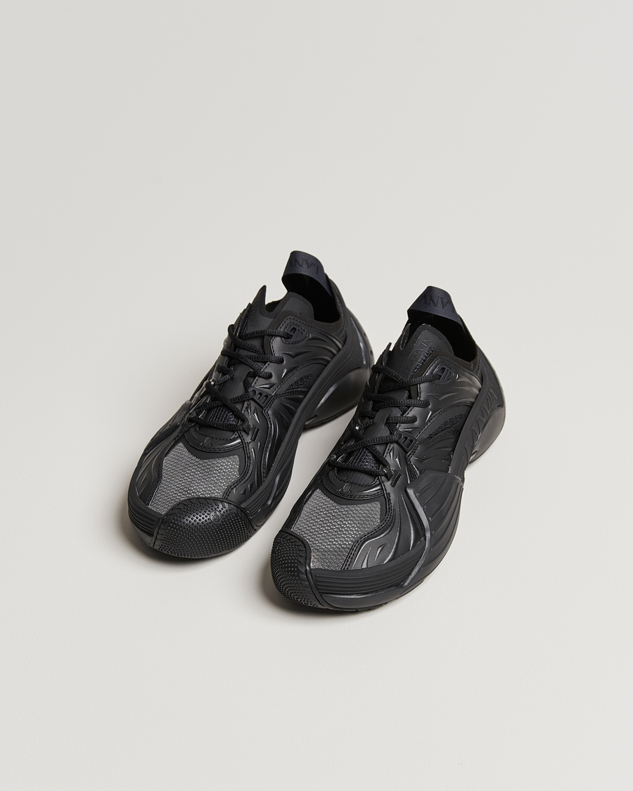 Lanvin Flash X Running Sneakers Black