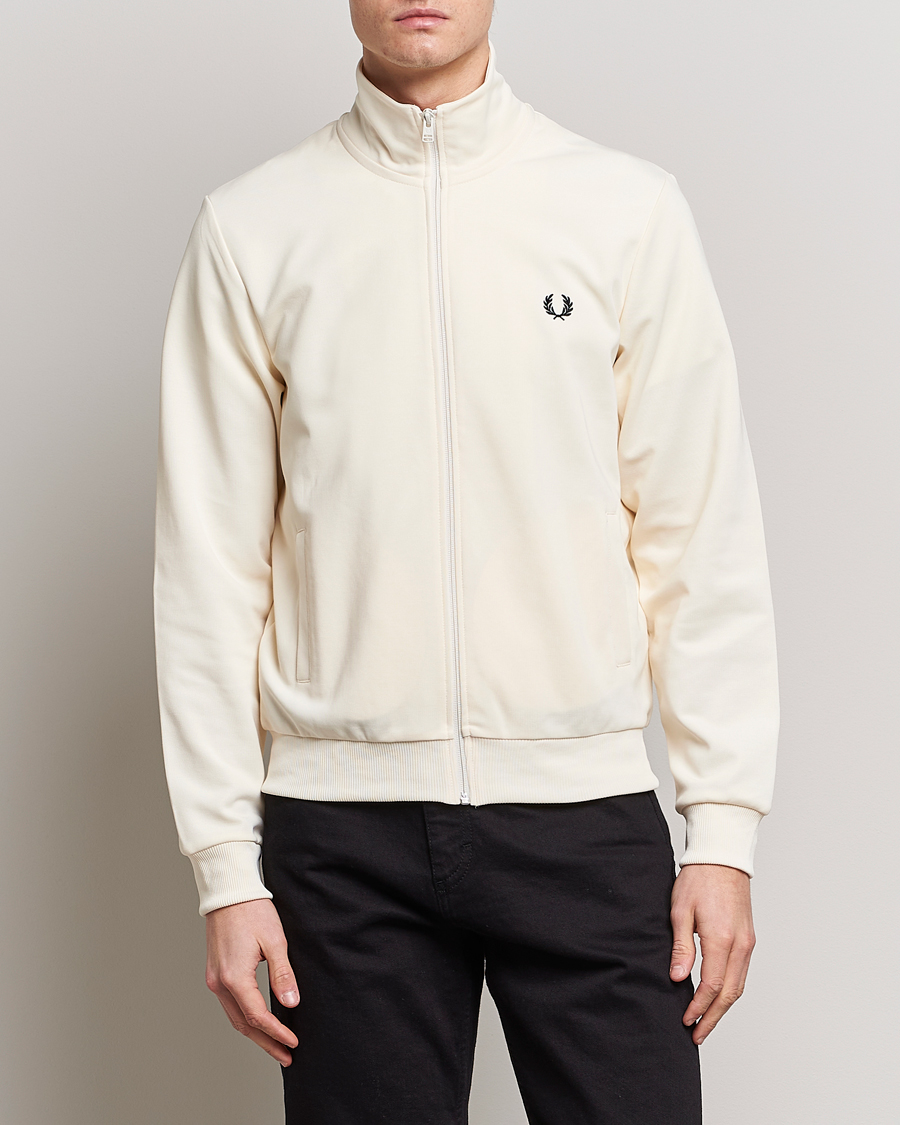 Fred Perry Track Jacket Ecru