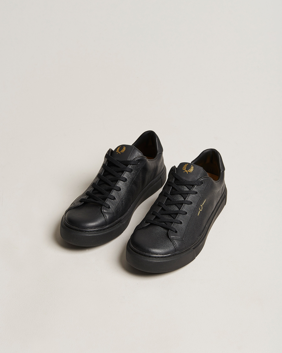 Fred perry best sale sneakers black