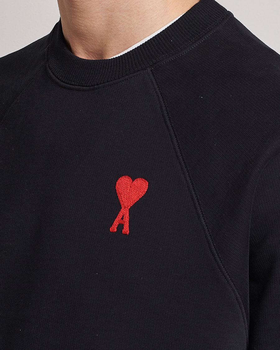 AMI Big Heart Sweatshirt Black