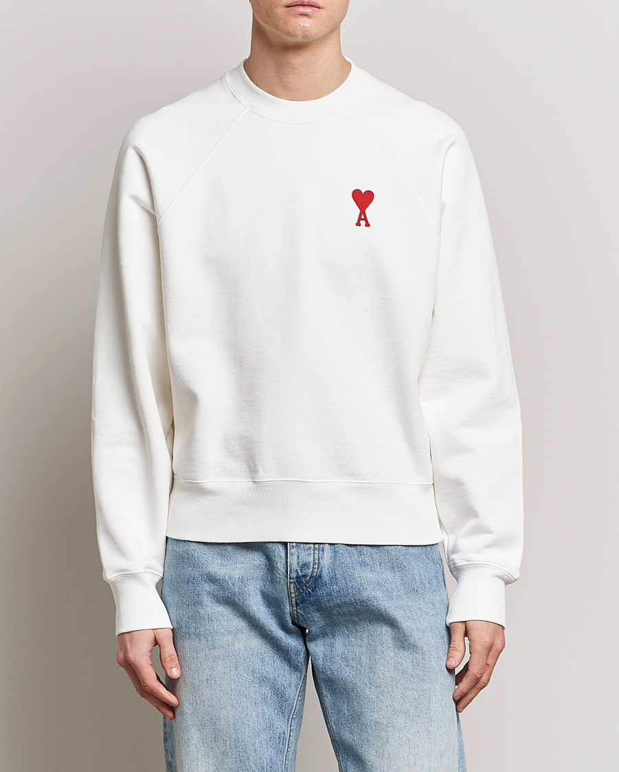 Ami white outlet sweater