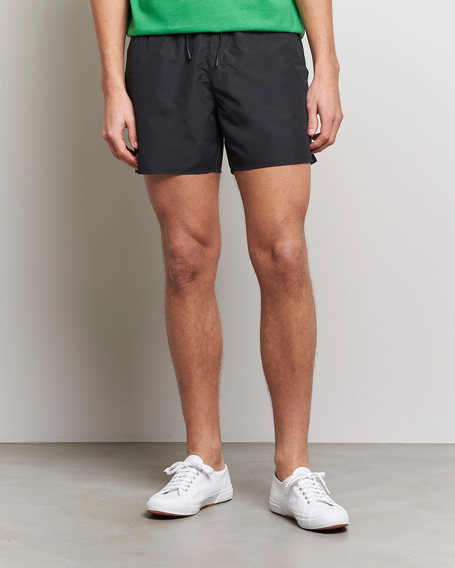 Herren | Badeshorts mit Schnürung | Lacoste | Bathingtrunks Black