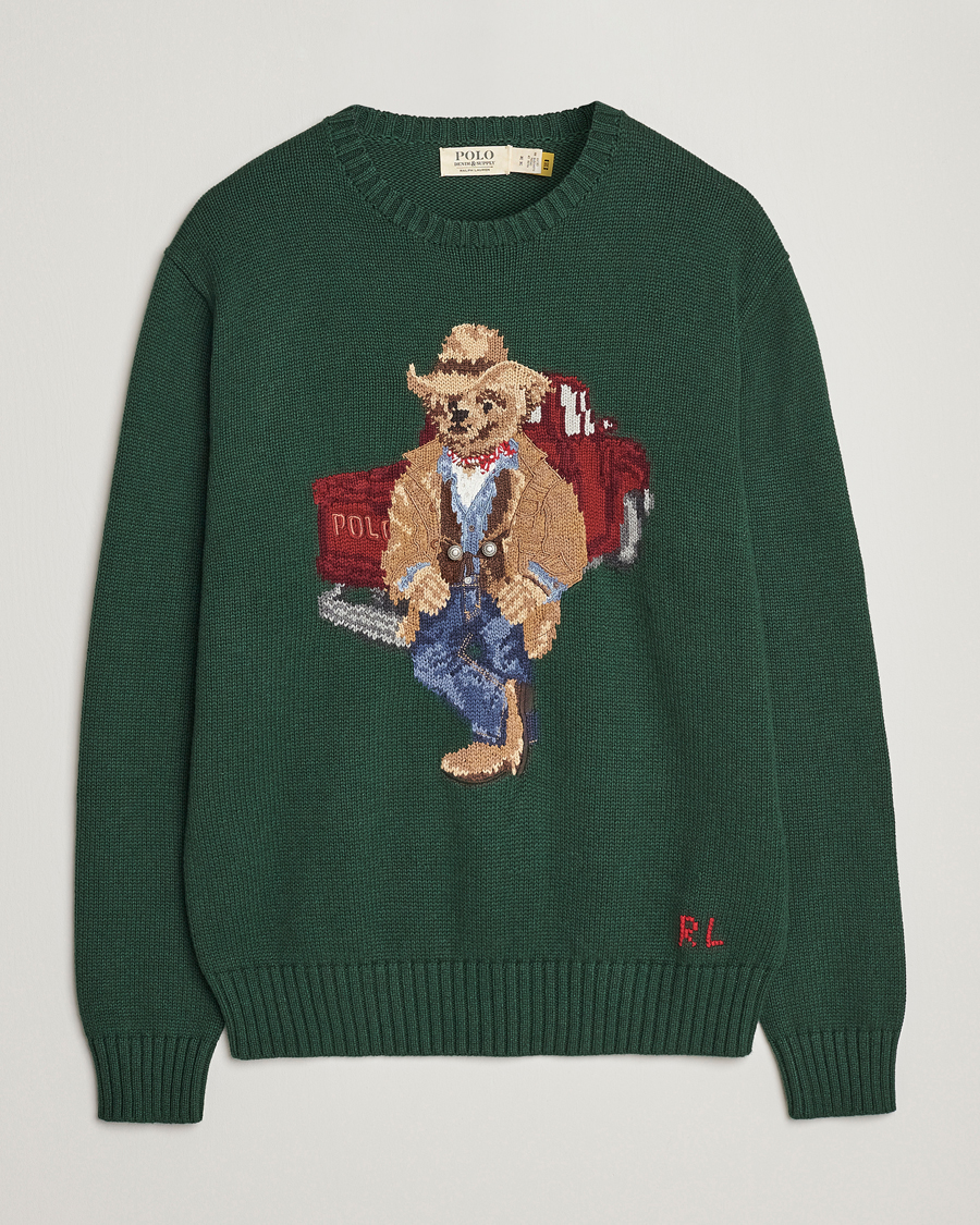 Polo ralph outlet lauren bear knit