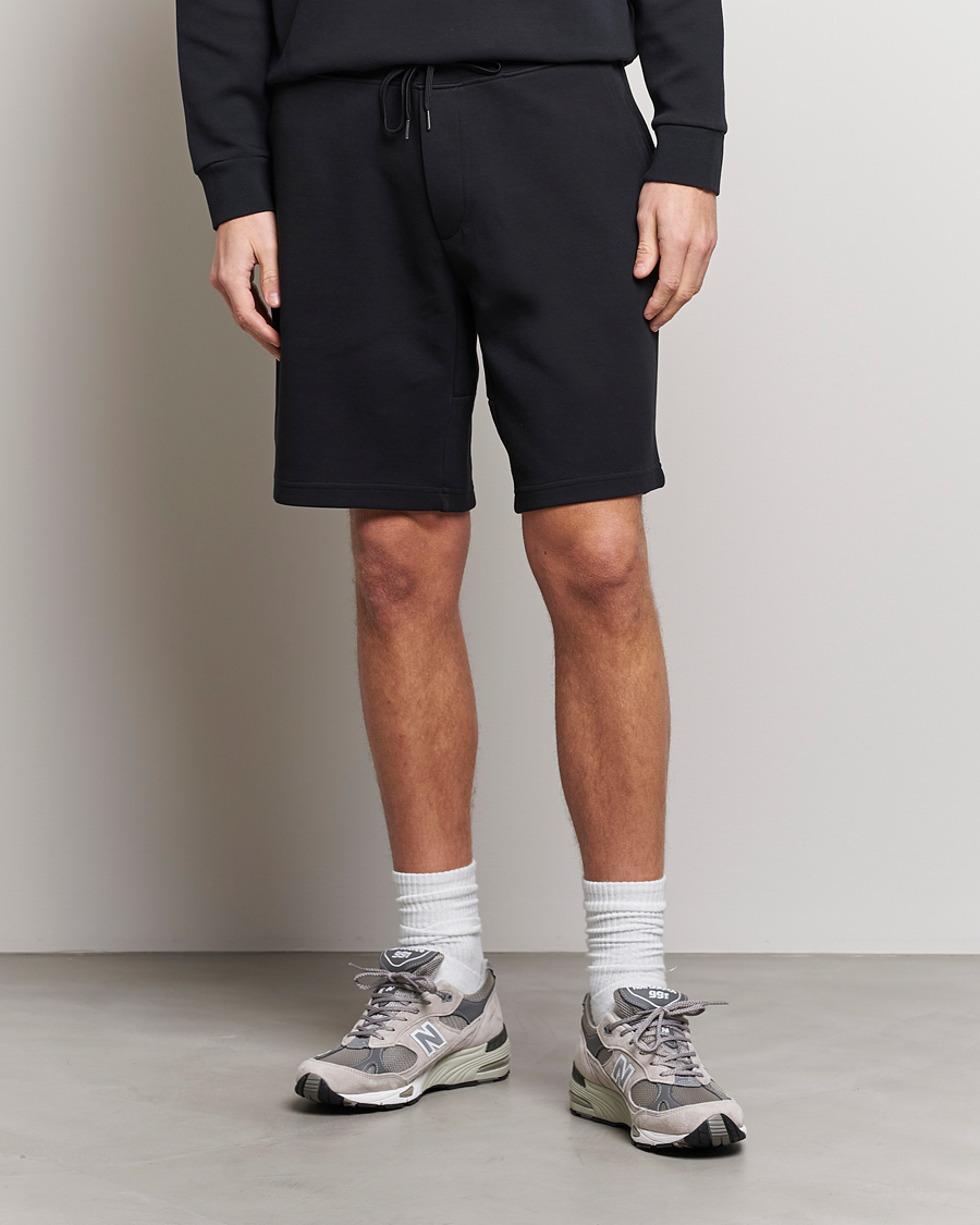 Black polo sweat shorts online