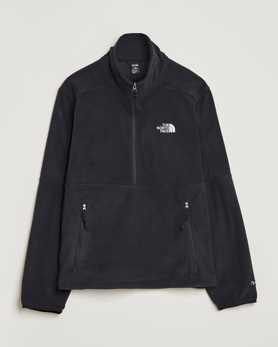 Black north face half zip online