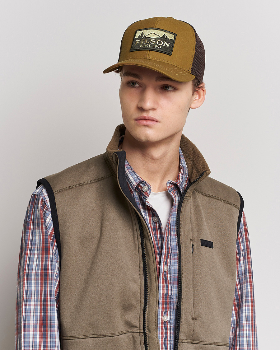 Herren |  | Filson | Mesh Logger Cap Dark Tan