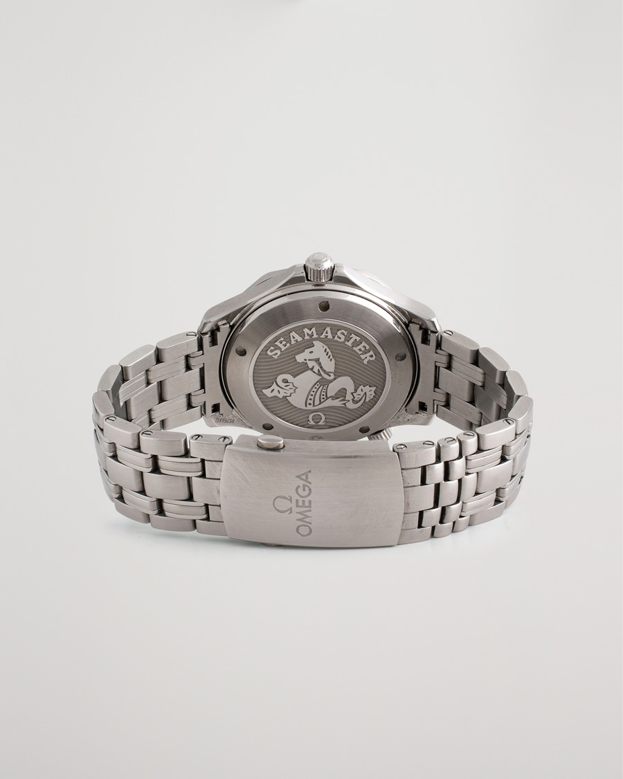 Ladies omega seamaster second on sale hand