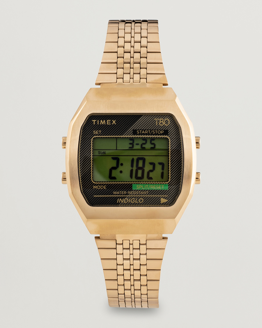 Timex t80 online gold