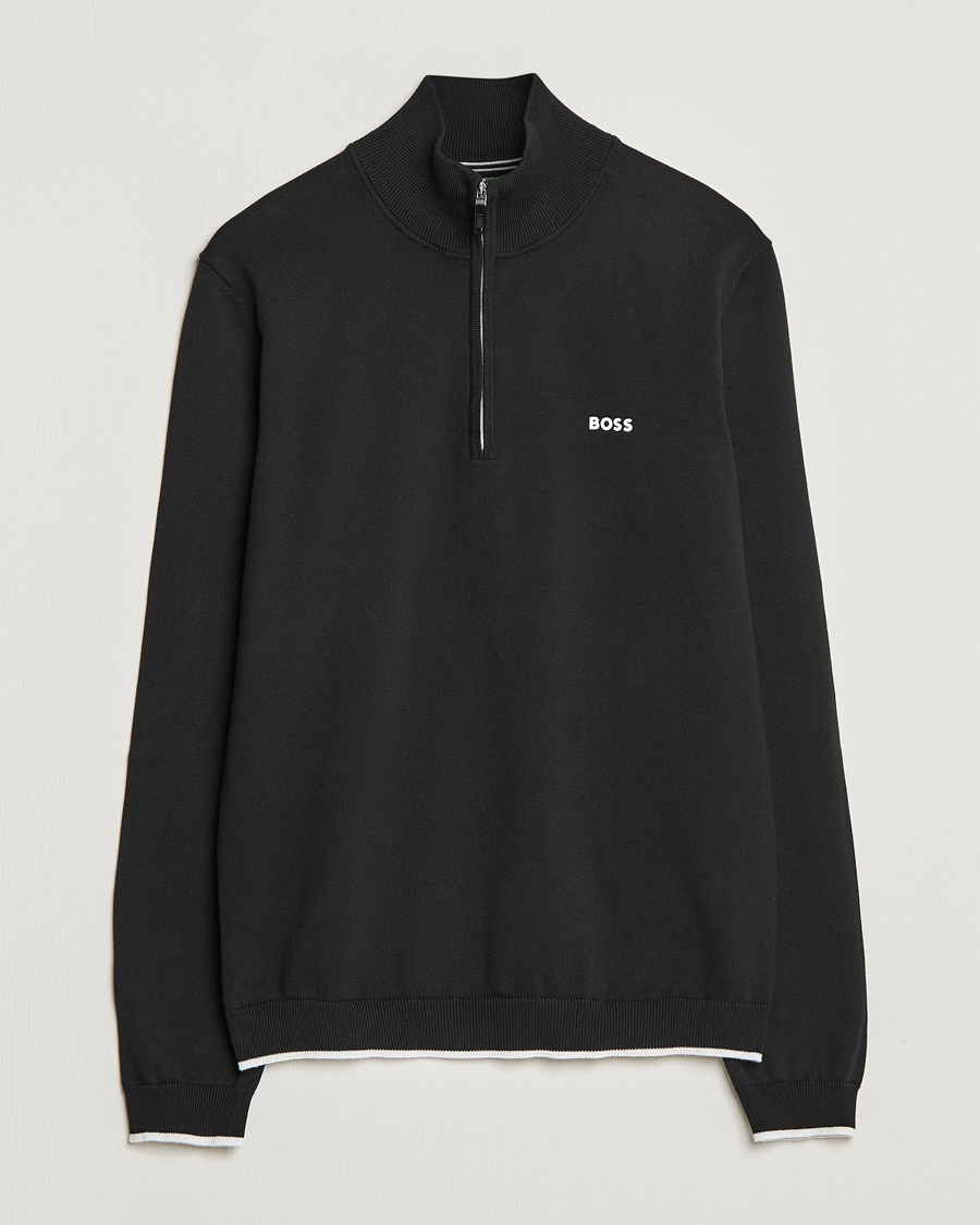 Hugo boss sale quarter zip sweater