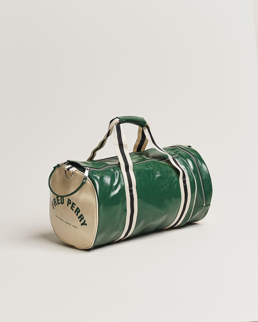 Fred perry barrel 2025 bag green