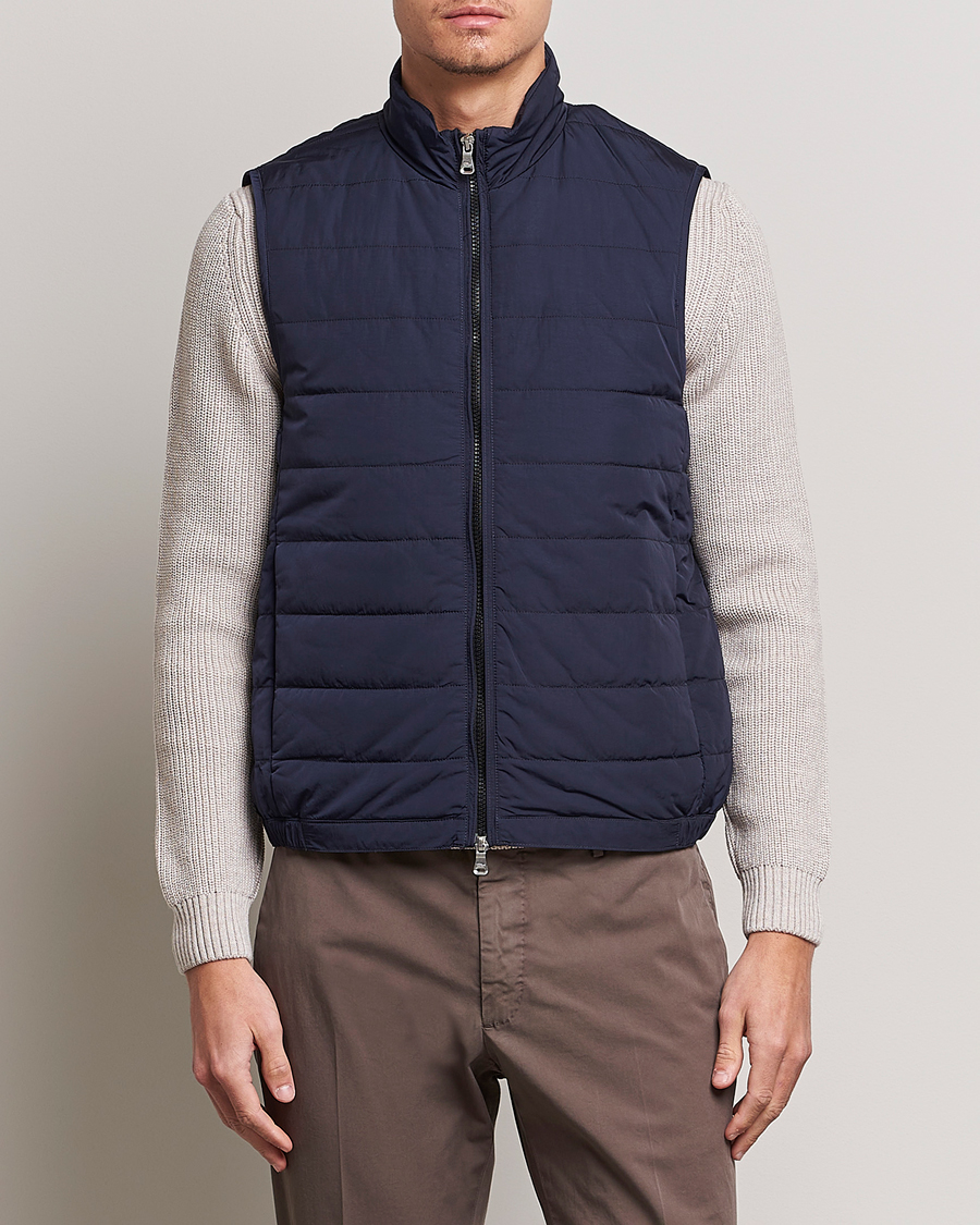 Herren |  | Oscar Jacobson | Liner Evo Waistcoat Blue