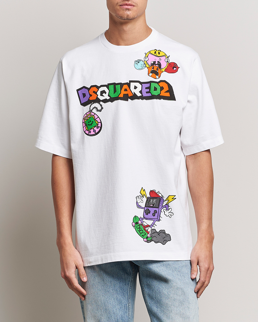 Herren | T-Shirts | Dsquared2 | Heavy Skater Tee White