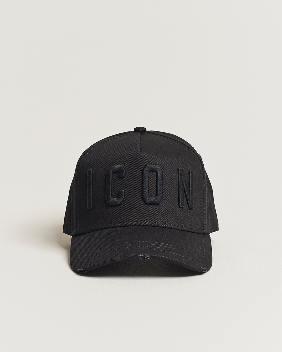 Black dsquared icon cap online