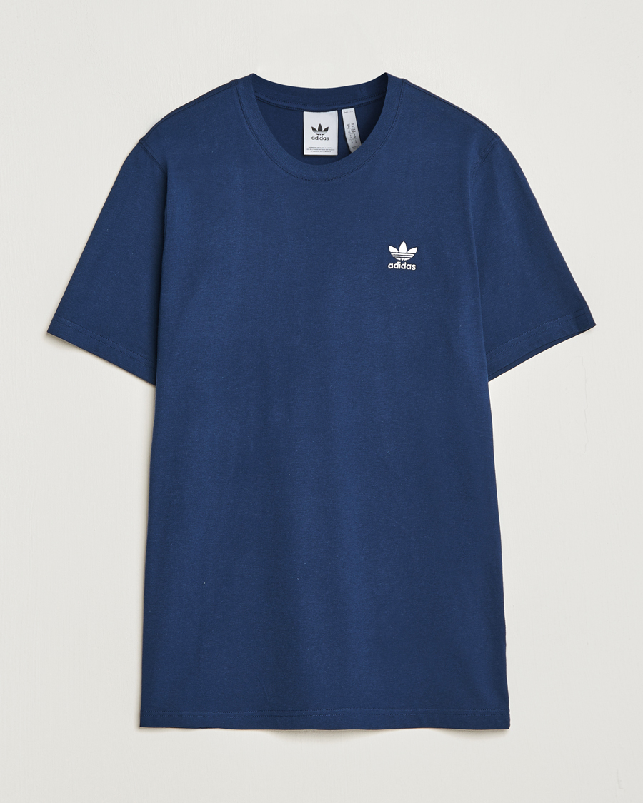 Adidas originals t shirt navy blue best sale