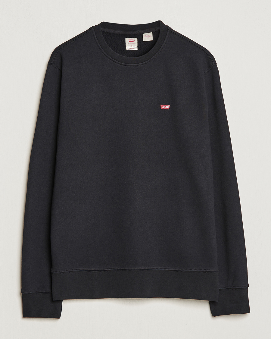 Levi s Original Crew Neck Sweatshirt Mineral Black