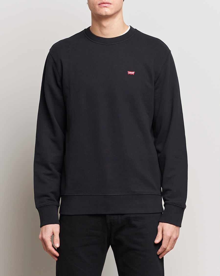 Levi s Original Crew Neck Sweatshirt Mineral Black