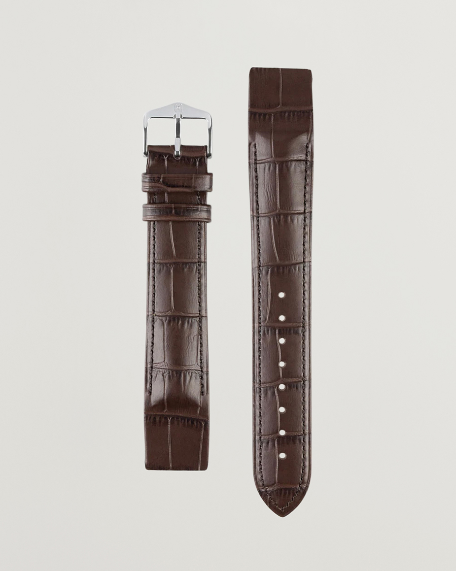 HIRSCH Siena Tuscan Leather Watch Strap Brown bei Care of Carl