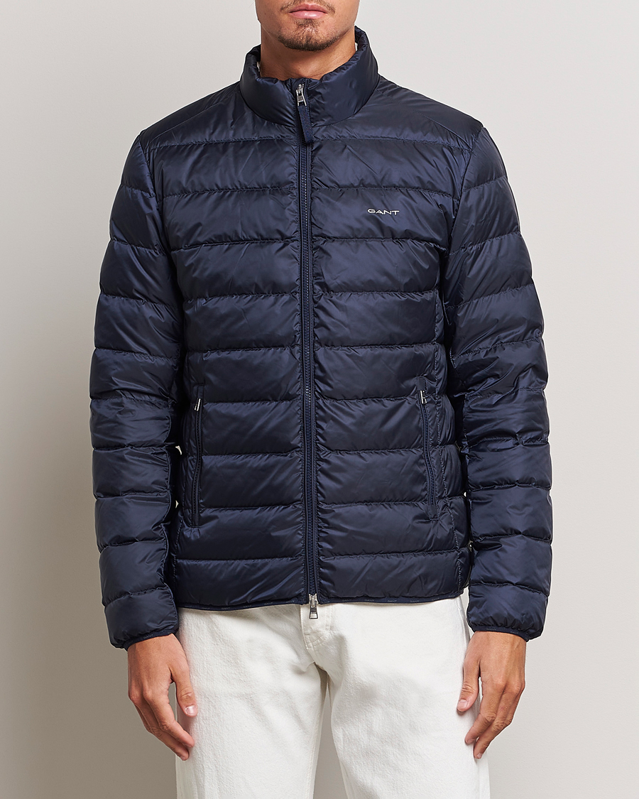 GANT The Light Down Jacket bei Carl Care Evening Blue of
