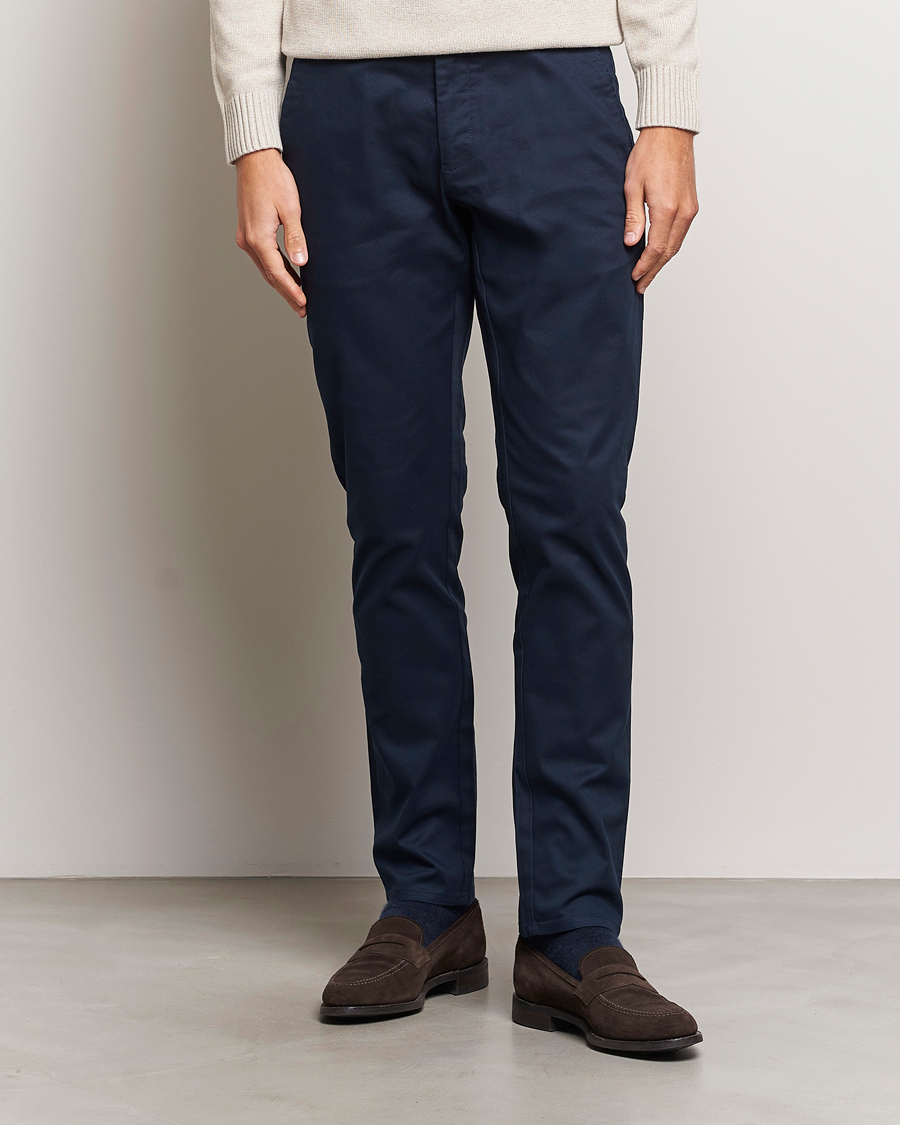 Herren |  | GANT | Slim Fit Tech Prep Chino Marine