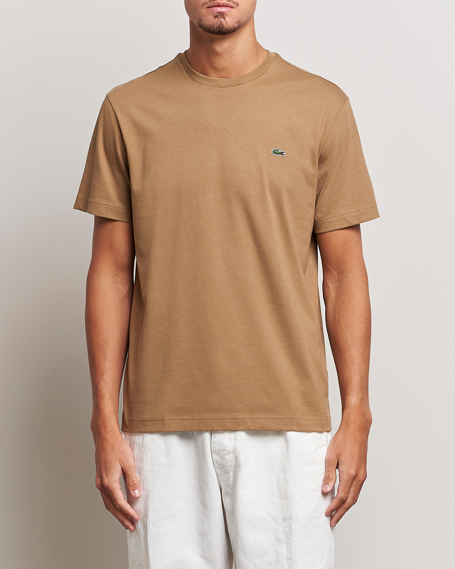 Lacoste Crew Neck T-Shirt Cookie bei Care of Carl