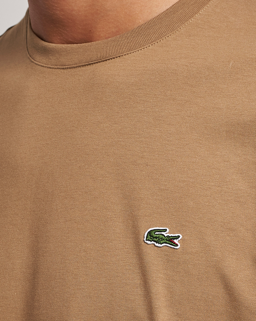 T-Shirt Carl of Care Neck bei Crew Lacoste Cookie