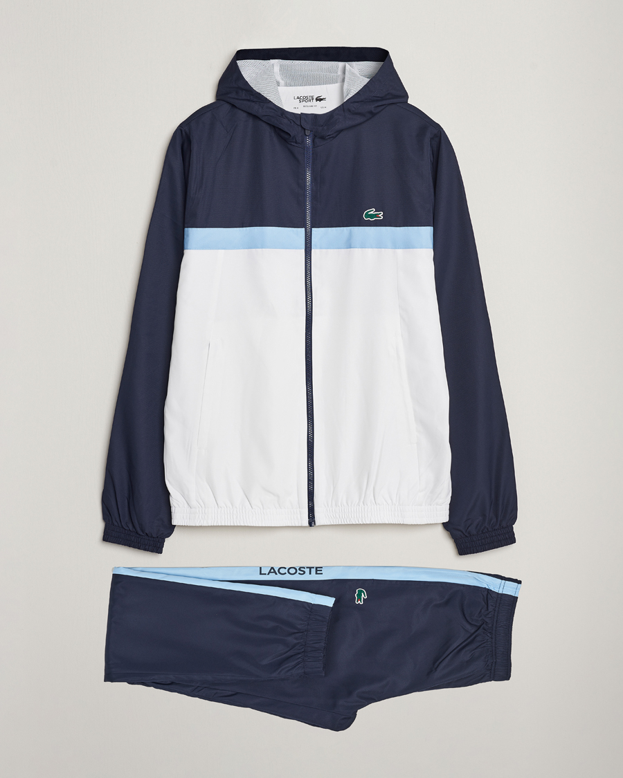 Lacoste 2 piece on sale tracksuit