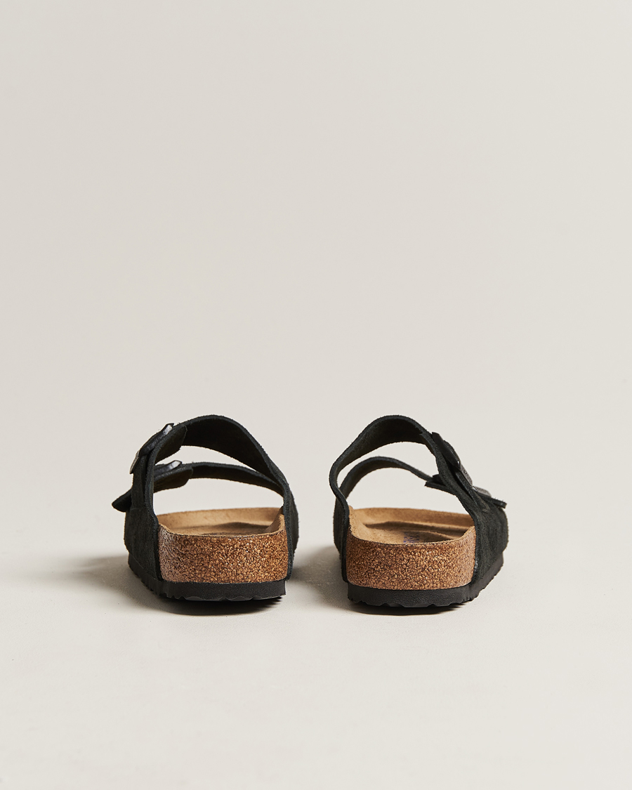 BIRKENSTOCK Arizona Soft Footbed Black Suede bei Care of Carl