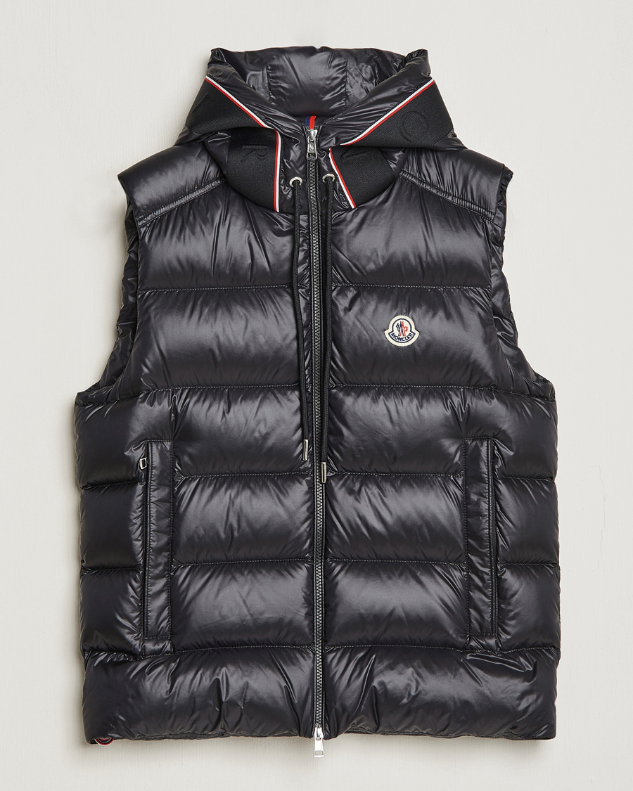 Moncler Liuro Down Vest Black