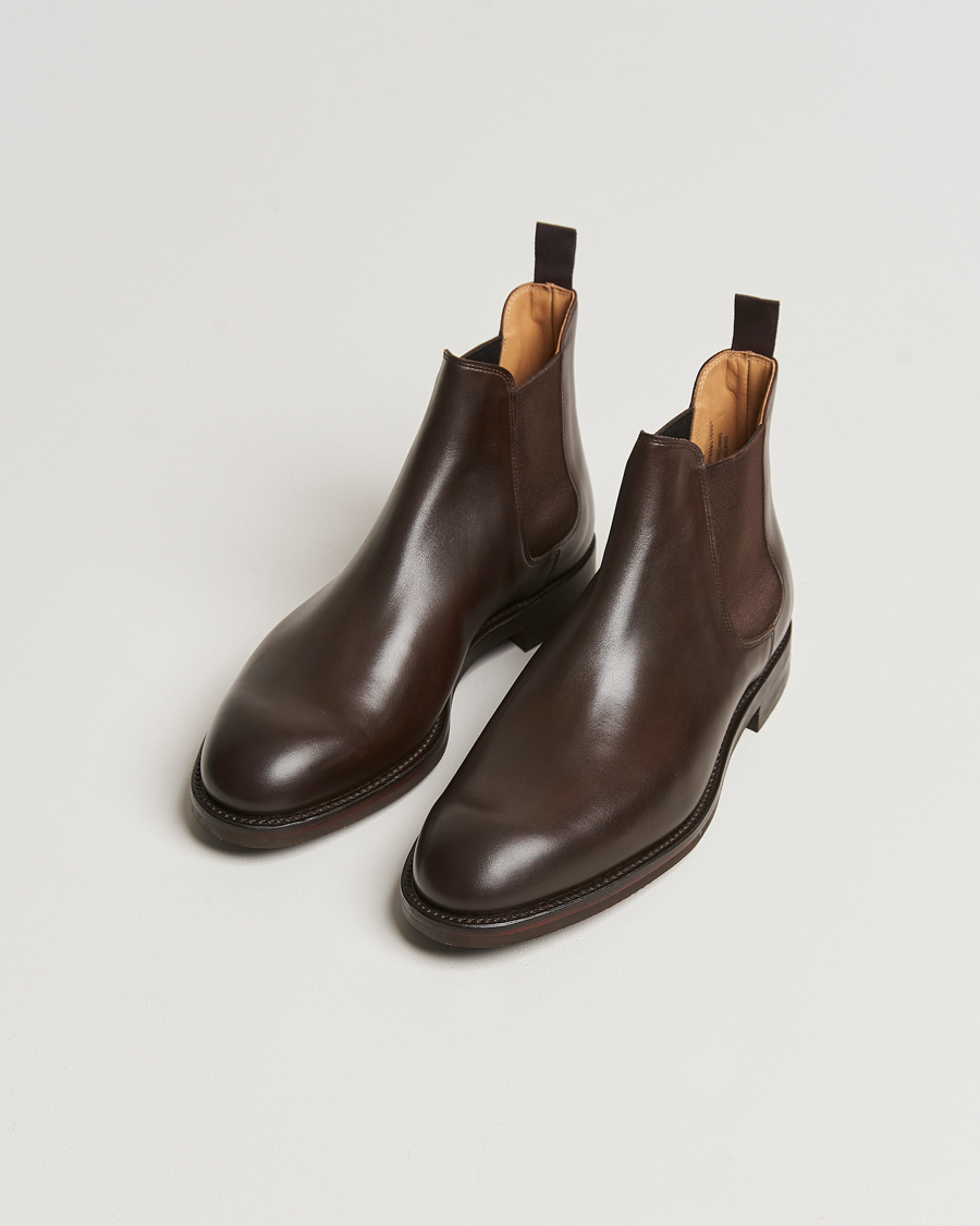 Crockett & Jones Islay Boot Dark Brown Grained Calf bei CareOfCarl.de