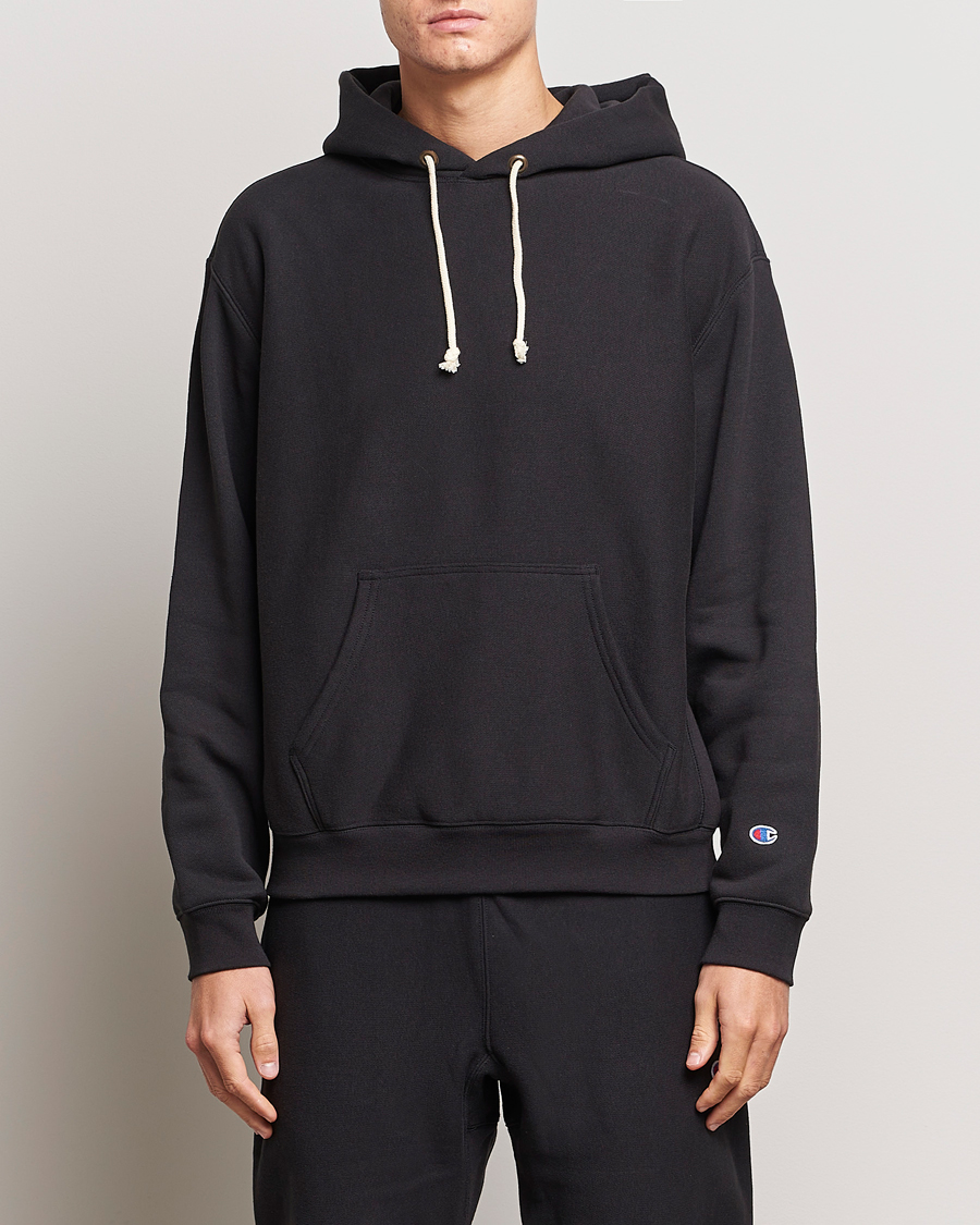 Champion Reverse Weave Soft Fleece Hoodie Black Beauty bei Care of Carl