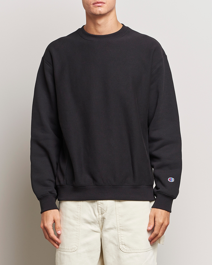 Black fleece sweatshirt online