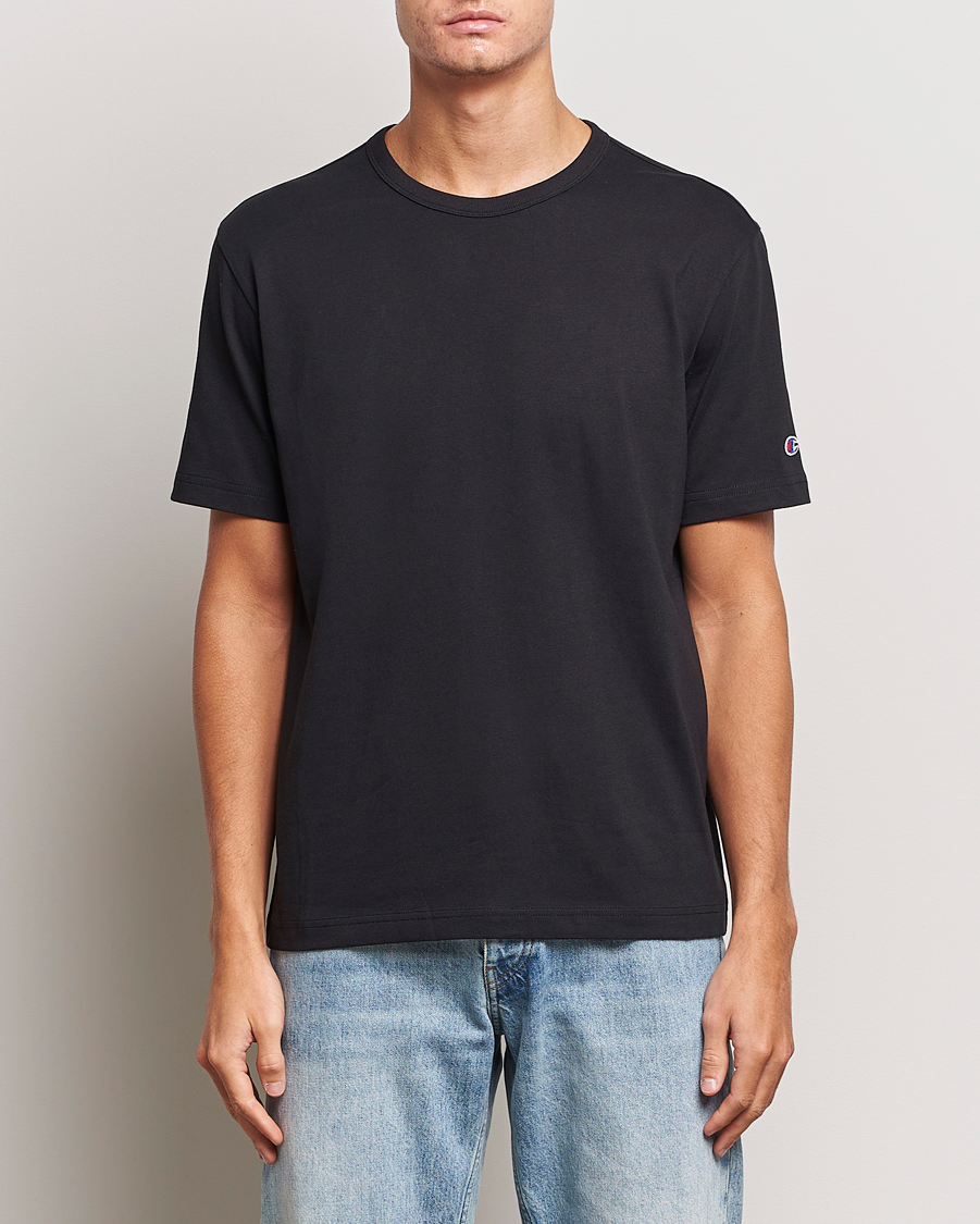 Black champion shirt mens online