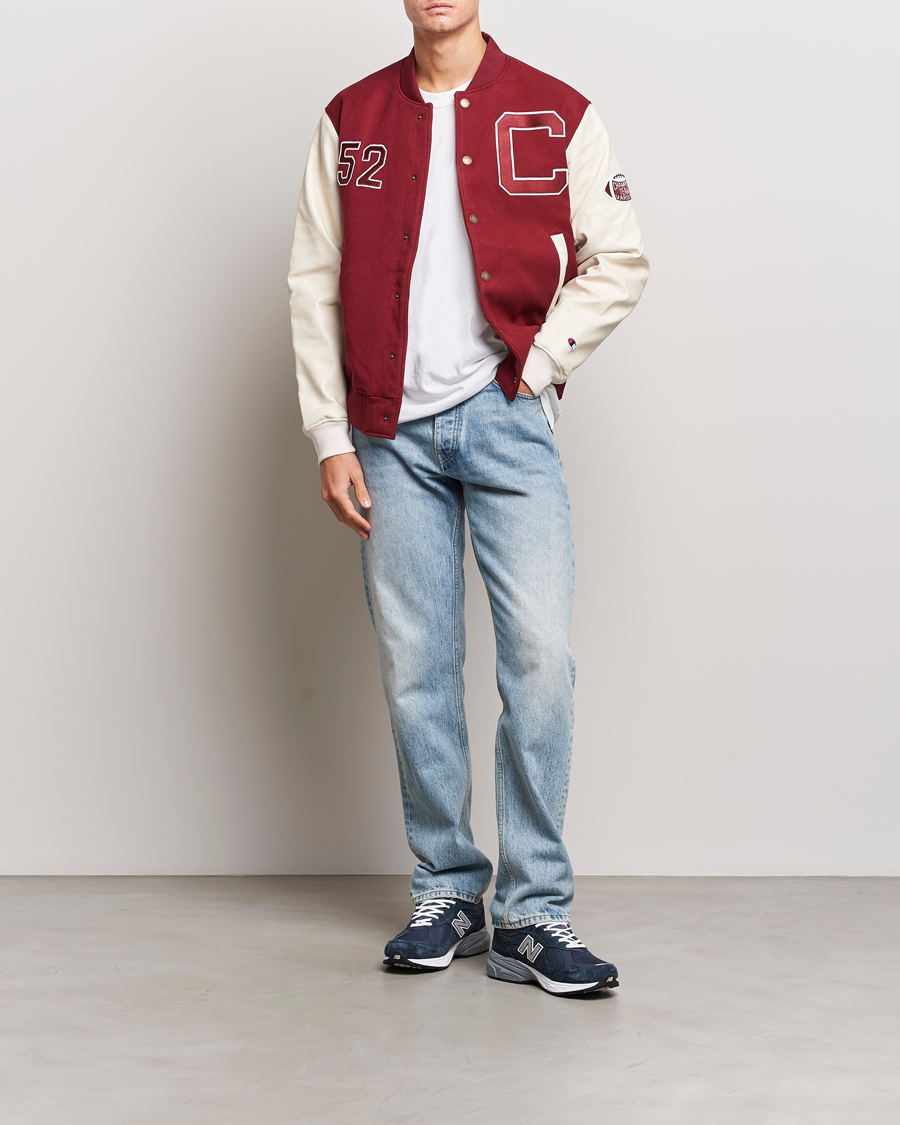 Champion Archive Varsity Bomber Jacket Cabernet