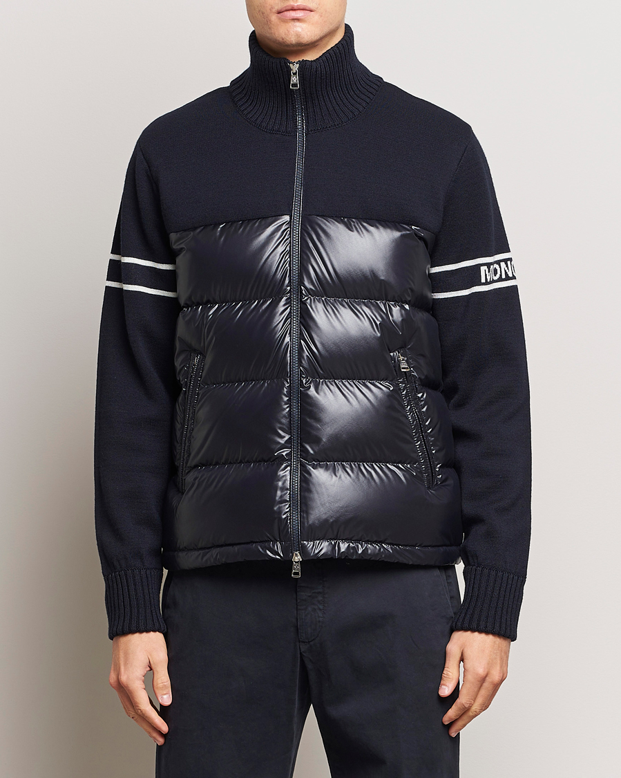 Moncler Down Hybrid Jacket Navy bei Care of Carl